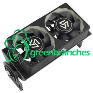 Greenbranches1 ALSEYE Ram พัดลมระบายความร้อน พร้อมพัดลมคู่ 60 มม. PWM สําหรับ DDR2 3 4 5