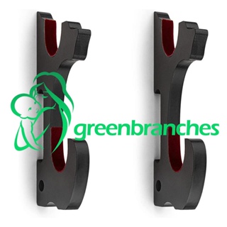 Greenbranches1 ตะขอแขวนดาบคาตานะ ติดผนัง ปรับได้ 1 ชั้น สําหรับดาบซามูไร Tanto 2 ชิ้น ต่อชุด