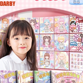 Darby สติกเกอร์ ลายกราฟฟิตี้เจ้าหญิง ใช้ซ้ําได้ สําหรับตกแต่งสมุดภาพ DIY