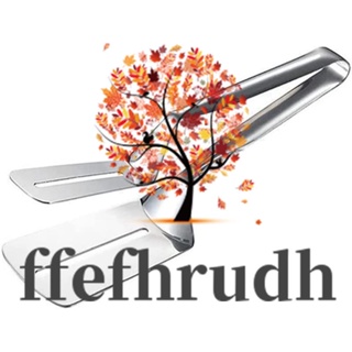 Ffefhrudh ที่คีบสเต็ก สเตนเลส สองด้าน อเนกประสงค์ สําหรับคีบขนมปัง ไข่ บาร์บีคิว