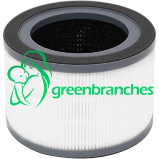 Greenbranches1 ไส้กรอง HEPA แบบเปลี่ยน สําหรับเครื่องฟอกอากาศ Levoit Vista 200 200-RF 3-In-1 Premium H13 True