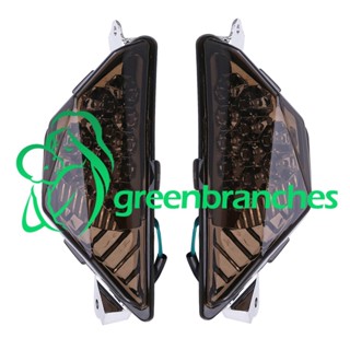 Greenbranches1 ไฟเลี้ยวรถจักรยานยนต์ LED สําหรับ KAWASAKI NINJA 250 300 400 2013-2021