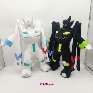 หมอนตุ๊กตาอนิเมะ Zygarde Plushie Stufffed ขนาด 45 ซม. ของเล่นสะสม