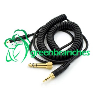 Greenbranches1 สายสัญญาณเสียง แบบเปลี่ยน สําหรับหูฟัง Audio-Technica ATH M50X M40X 23 AugT2