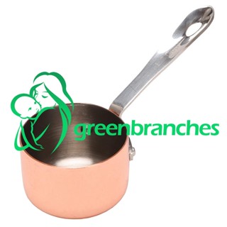 Greenbranches1 ถ้วยใส่ซอสเฟรนช์ฟราย นม ทองแดง 3.8 ซม. สไตล์ตะวันตก สําหรับร้านอาหาร