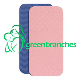 Greenbranches1 แผ่นรองเข่า ข้อศอก แบบหนา สําหรับออกกําลังกาย เล่นโยคะ 1