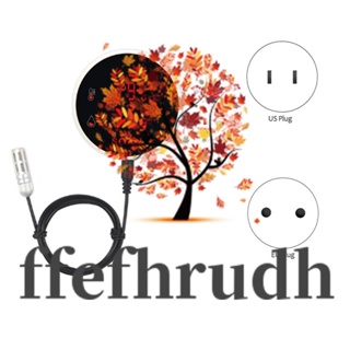 Ffefhrudh Tuya เครื่องวัดอุณหภูมิ และความชื้น หน้าจอ LCD ดิจิทัล โพรบภายนอก