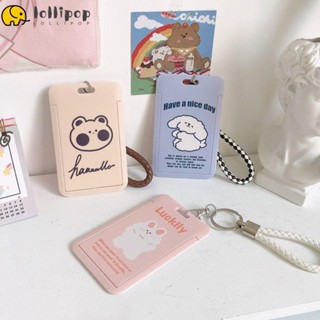 Lollipo1 ที่ใส่นามบัตร ที่ใส่บัตรเครดิต พลาสติก น่ารัก ที่ใส่ป้าย เด็กผู้ชาย เด็กผู้หญิง