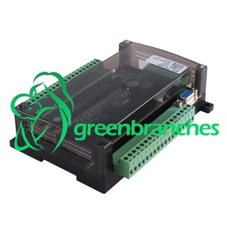 Greenbranches1 บอร์ดควบคุมโปรแกรม พลาสติก Fx3U-30Mr รองรับ RS232 RS485 สําหรับ PLC