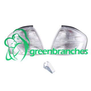 Greenbranches1 หลอดไฟสัญญาณไฟหน้า ไม่มีหลอดไฟ สําหรับ Mercedes Benz C-Class W202 C180 Kits LH 2028260943 Rh 2028261043