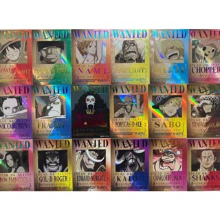 การ์ดการ์ตูนอนิเมะ One Piece Bounty Order 18 ใบ