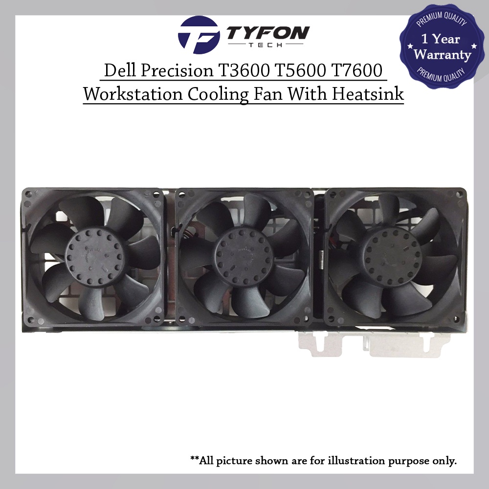 Dell Precision T3600 T3610 T5600 T5610 T5810 T7600 พัดลมระบายความร้อนเวิร์กสเตชันพร้อมฮีทซิงค์ V67MK