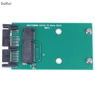 {RUI} อะแดปเตอร์แปลงการ์ด Micro SATA PCI-e mSATA 3x5 ซม. เป็น 1.8 นิ้ว 1 ชิ้น {OuRui}