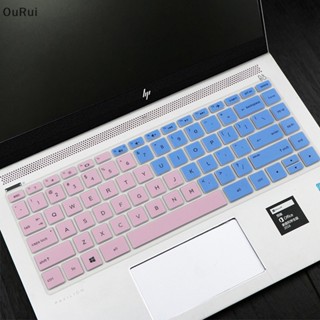 {RUI} แผ่นครอบคีย์บอร์ดแล็ปท็อป สําหรับ HP Pavilion X360 14cd00073tx 14cd series {OuRui}