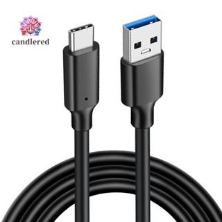 สายเคเบิล USB3.2 10Gbps Type C USB A เป็น Type-C 3.2 ถ่ายโอนข้อมูล 1 เมตร