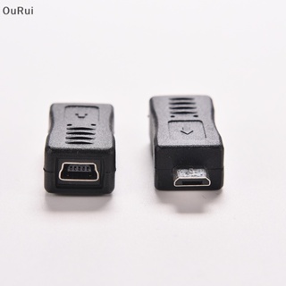 {RUI} อะแดปเตอร์แปลงสายชาร์จ USB ตัวเมีย เป็น Micro USB ตัวผู้ F/M 1 ชิ้น {OuRui}