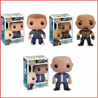 Ere1 FUNKO POP โมเดลฟิกเกอร์ Dominic Toretto Brian OConner Hobbs ของเล่นสําหรับเด็ก