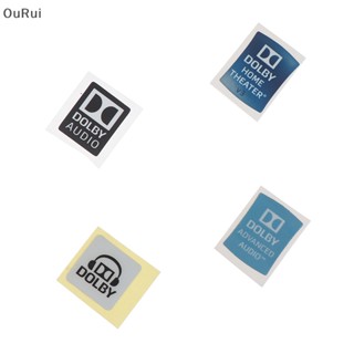 {RUI} สติกเกอร์ฉลากเสียง Dolby Surround DIY สําหรับตกแต่งแล็ปท็อป {OuRui}