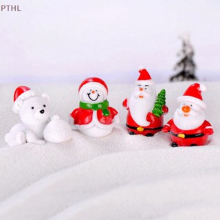 [PTHL] ฟิกเกอร์ซานตาคลอส สโนว์แมน ขนาดเล็ก สําหรับตกแต่งสวน DIY