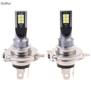 {RUI} หลอดไฟตัดหมอกรถยนต์ LED H4 200W 12000LM Hi Lo Beam 2 ชิ้น {OuRui}