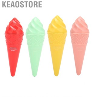 Keaostore Lip Balm Moistening Nourishing Ice  Shape Lips Care Lipstick Portable Cute for Girl Women