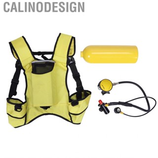 Calinodesign Scuba Diving Rebreather  Portable Safe 2L Tank with Backpack for Underwater Exploration