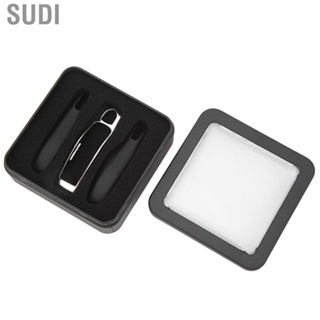Sudi Key Fob Case  Professional  Touch Exquisite Appearance  Black Leather Surface for Panamera