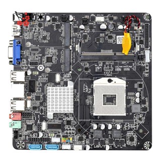 Liujiud HM55B PGA988 เมนบอร์ดคอมพิวเตอร์ตั้งโต๊ะ DDR3 SATA II Mini ITX สําหรับโฮสต์ขนาดเล็ก HTPC วิทยุ เครื่องโฆษณา