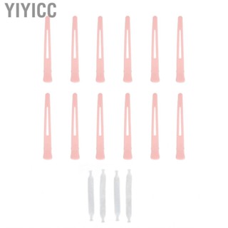 Yiyicc 12x Hairdresser Hairdressing Sectioning Hair  Salon Positioning Clips Supply