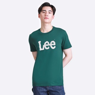 LEE เสื้อยืดแขนสั้นผู้ชาย ทรง REGULAR รุ่น LE S523MTSSF06 สีเขียว