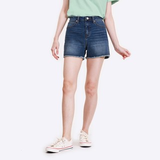 LEE กางเกงขาสั้นผู้หญิง ทรง SHORT รุ่น LE L2031105 สียีนส์ ลี กางเกงขาสั้น เสื้อผ้า เสื้อผ้าผู้หญิง