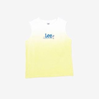 LEE KIDS เสื้อกล้ามเด็กผู้ชาย คอลเลคชั่น Bright Holiday ทรง REGULAR รุ่น LK S223BTANN07 สีขาว ลี เสื้อกล้าม เสื้อผ้า เสื้อผ้าเด็กผู้ชาย