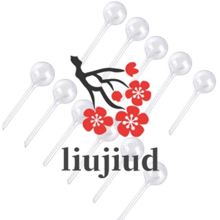 Liujiud หลอดไฟรดน้ําต้นไม้อัตโนมัติ แบบพลาสติกใส สําหรับปลูกต้นไม้ 11 ชิ้น