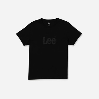 LEE เสื้อยืดแขนสั้นผู้หญิง คอลเลคชั่น Black Collection รุ่น LE S223WTSSN79 สีดำ ลี เสื้อยืดแขนสั้น เสื้อผ้าผู้หญิง