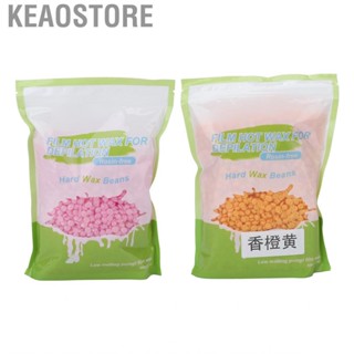 Keaostore Hard Wax  Beads Mild Use Safely Ingredients Matte Texture for Home