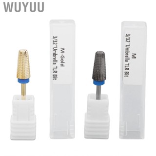 Wuyuu Tungsten Steel Nail Drill Bit Dead Skin Gel Polish  Grinding US