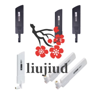 Liujiud เสาอากาศเราเตอร์ไร้สาย WIFI 40dBi 5G 3G 4G GSM 2 ชิ้น