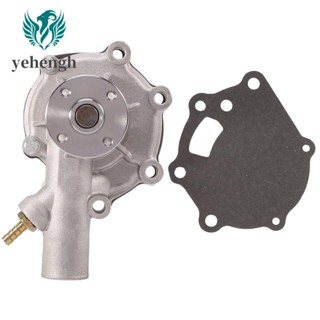  Yehengh อะไหล่ปั๊มน้ําเครื่องยนต์ พร้อมปะเก็น MM สําหรับ Mitsubishi S4L S3L S3L2 K3B K3C K3D K3E K4F Hoflader Terex Iseki409302