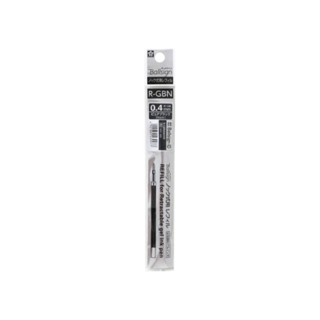 นายอินทร์ ไส้ปากกา REFILL BALLSIGN ID PLUS 0.4 mm.  - Pure Black
