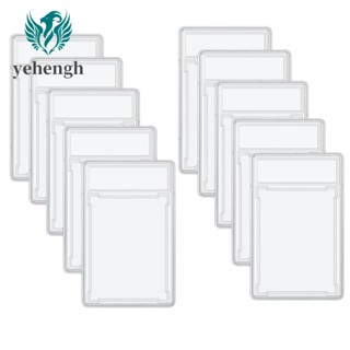  Yehengh เคสอะคริลิคใส ป้องกันการ์ด 10 ชิ้น