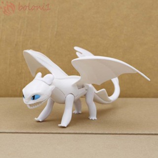 [COD] โมเดลฟิกเกอร์ PVC รูปมังกร How To Train Your Dragon Light Fury ของเล่นสําหรับเด็ก