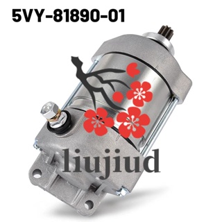 Liujiud มอเตอร์สตาร์ทเตอร์โลหะ 5VY-81890-01 สําหรับ Yamaha YZF R1 R1S YZF-R1S YZF-R1