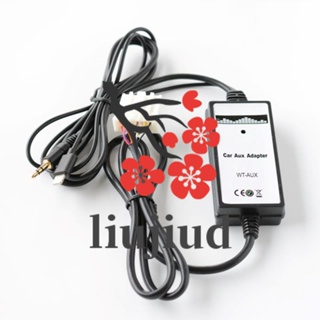 Liujiud อะแดปเตอร์ AUX USB 3.5 มม. อินเตอร์เฟส AUX เปลี่ยน CD พร้อมที่ชาร์จ สําหรับ IPHONE Mazda 3 5 6 MPV CX7