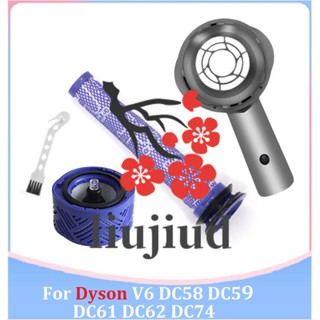 Liujiud อะไหล่ฝาครอบมอเตอร์เครื่องดูดฝุ่น ด้านหลัง แบบเปลี่ยน สําหรับ Dyson V6 DC58 DC59 DC61 DC62 DC74