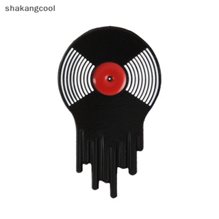 Shakangcool เข็มกลัดแผ่นเสียงไวนิล DJ Lapel Metal Pins สําหรับเพื่อน SGL