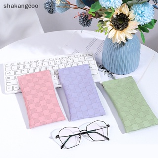 Shakangcool กระเป๋าหนัง PU นิ่ม 5 สี สําหรับใส่แว่นตากันแดด แว่นตาอ่านหนังสือ แว่นตากันแดด ทุกเพศ SGL