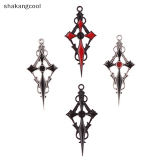 Shakangcool จี้โลหะผสม รูปแม่มด ซาตาน สไตล์โกธิค สําหรับทําเครื่องประดับ DIY 4 ชิ้น