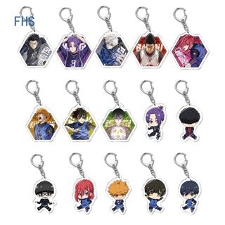 Fhs พวงกุญแจ ฟิกเกอร์อะนิเมะ BLUE LOCK Arcylic Isagi Yoichi Bachira Meguru Kawaii PENDANT ของขวัญ