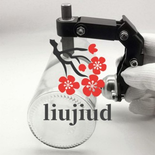 Liujiud ชุดเครื่องมือตัดขวดแก้ว ทรงสี่เหลี่ยม และกลม แบบพกพา DIY