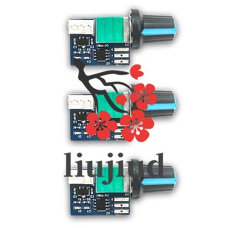 Liujiud พัดลมควบคุมทางเดียว 12V สําหรับคอมพิวเตอร์ 3 ชิ้น